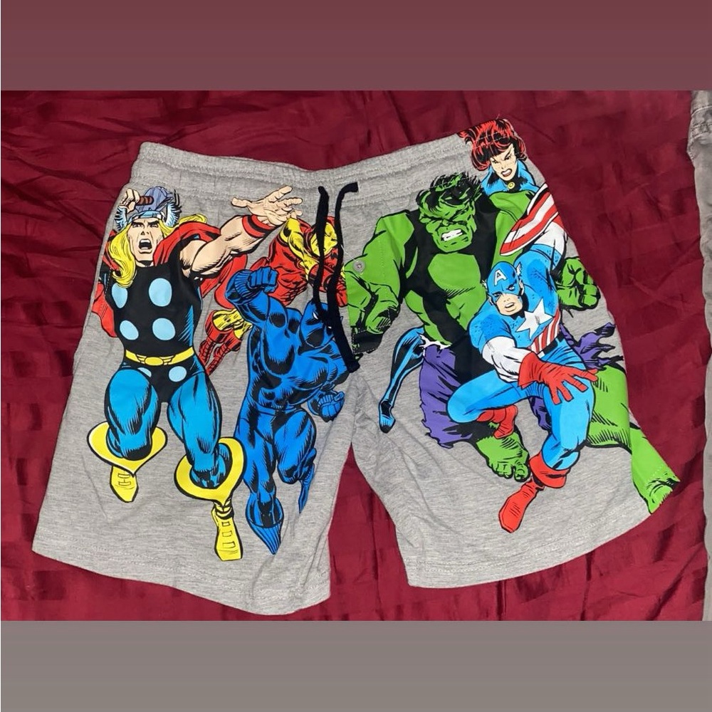 Marvel Avengers Gray Shorts